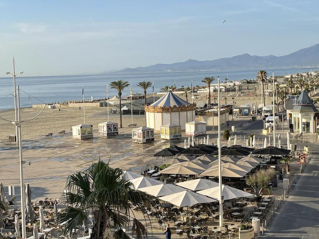 Magnifique Vue Mer F2 45 M2, Parking Surveille Linge De Maison Inclus 卡内 外观 照片