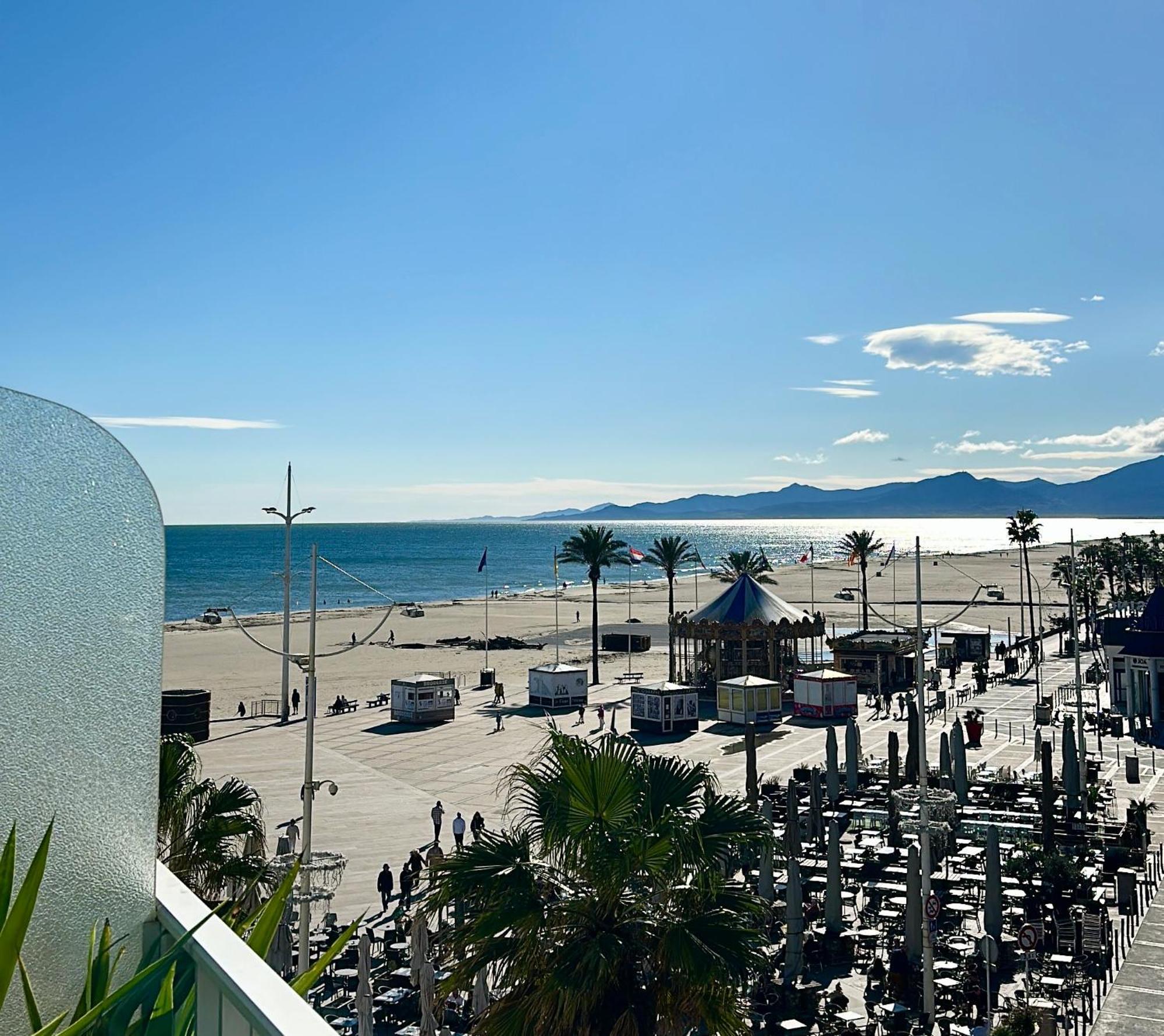 Magnifique Vue Mer F2 45 M2, Parking Surveille Linge De Maison Inclus 卡内 外观 照片